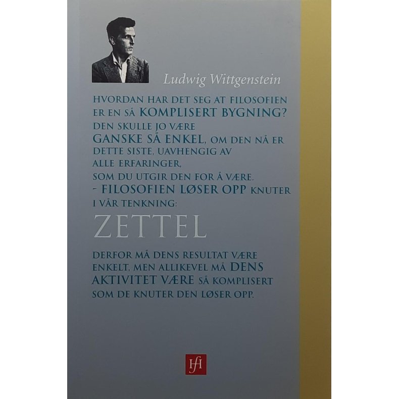 Ludwig Wittgenstein - Zettel