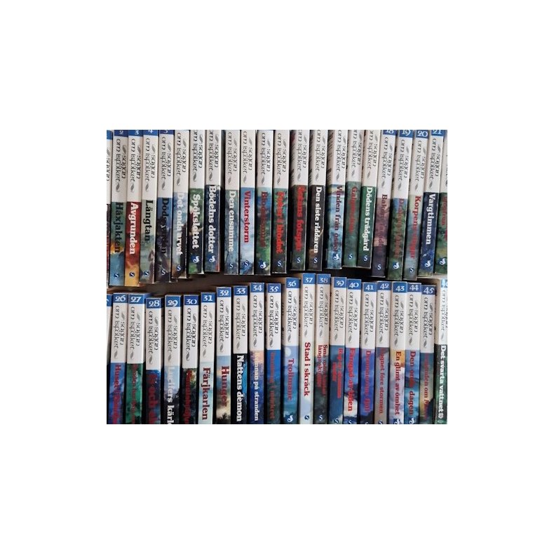 Margit Sandemo - Sagaen om Isfolket - komplett 47 b�ker (Pocket-serie)