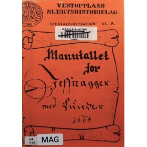 Manntallet for Jeffnagger med Lunder 1664 (Heftet)