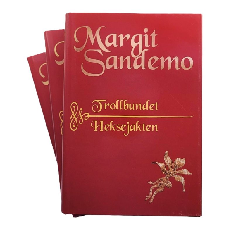 Margit Sandemo - Sagaen om Isfolket - komplett 24 b�ker (Innbundet)