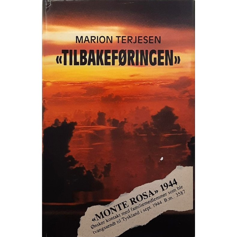 Marion Terjesen - "Tilbakef�ringen" (Innbundet)