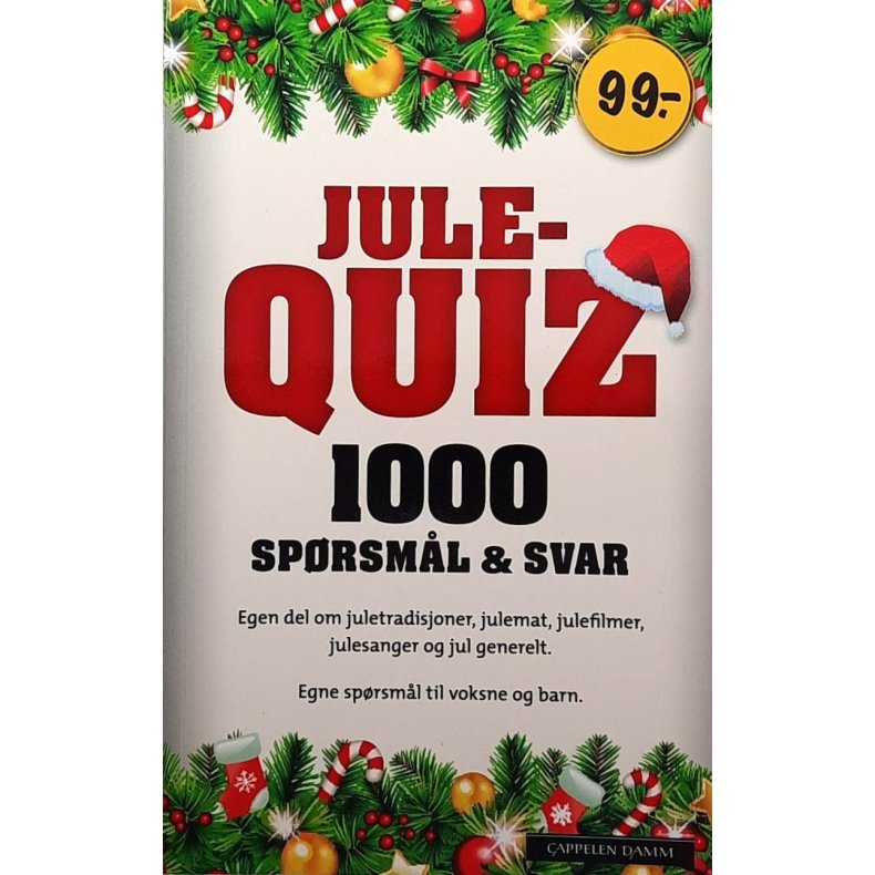 Marit O. Bromark - Julequiz 2016