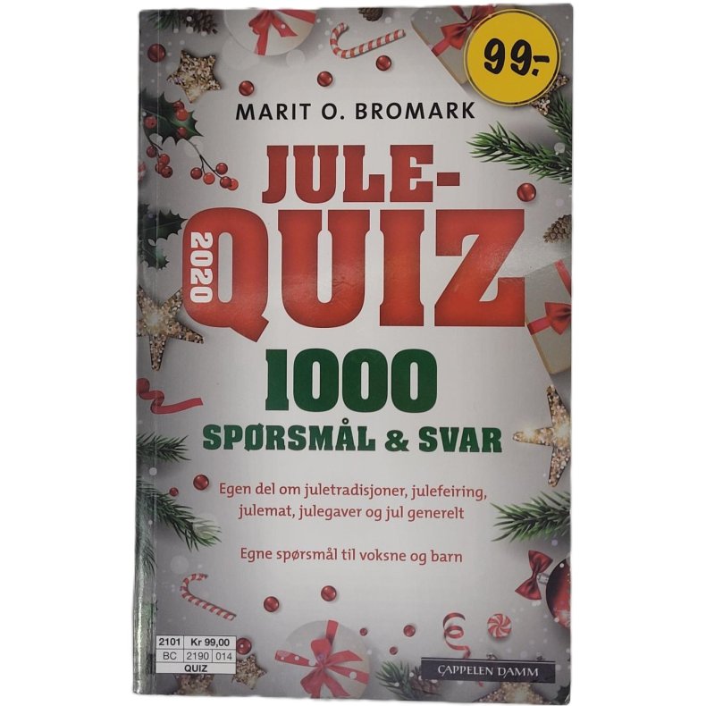 Marit O. Bromark - Julequiz 2020