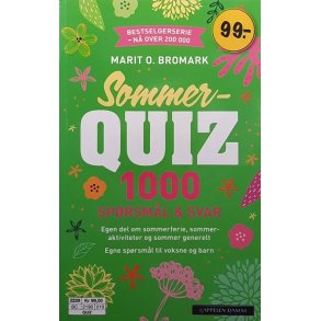Marit O. Bromark - SommerQuiz 2022 (Heftet)