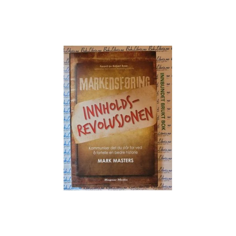 Mark Masters - Innholdsrevolusjonen