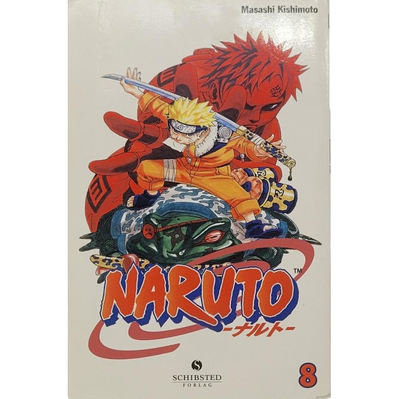 Masashi Kishimoto - Naruto Vol. 8