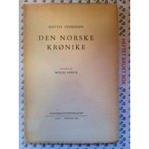 Mattis Strssn - Den norske krnike