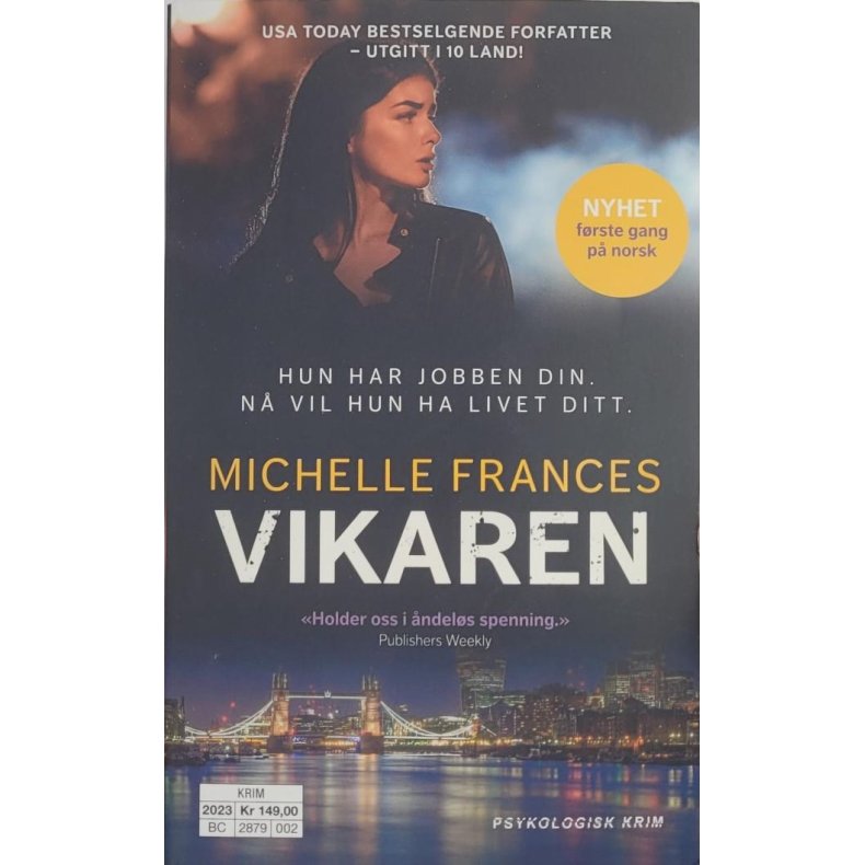 Michelle Frances - Vikaren - Heftet