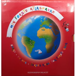 Min Frste Atlaspakke - Norge - Europa - Jorden rundt for frste gang