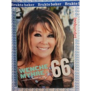Mona Levin - Wenche Myhre 66 - Innbundet bruktbok