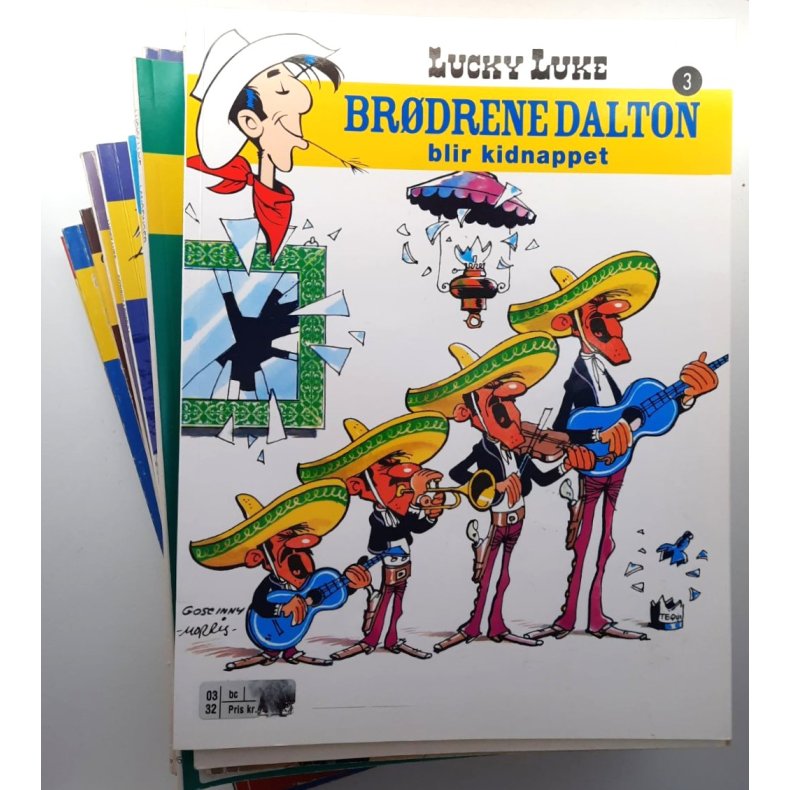 (Morris) - Lucky Luke samlepakke - (Heftet)