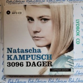 Natascha Kampusch - 3096 dager (Lydbok MP3-CD)