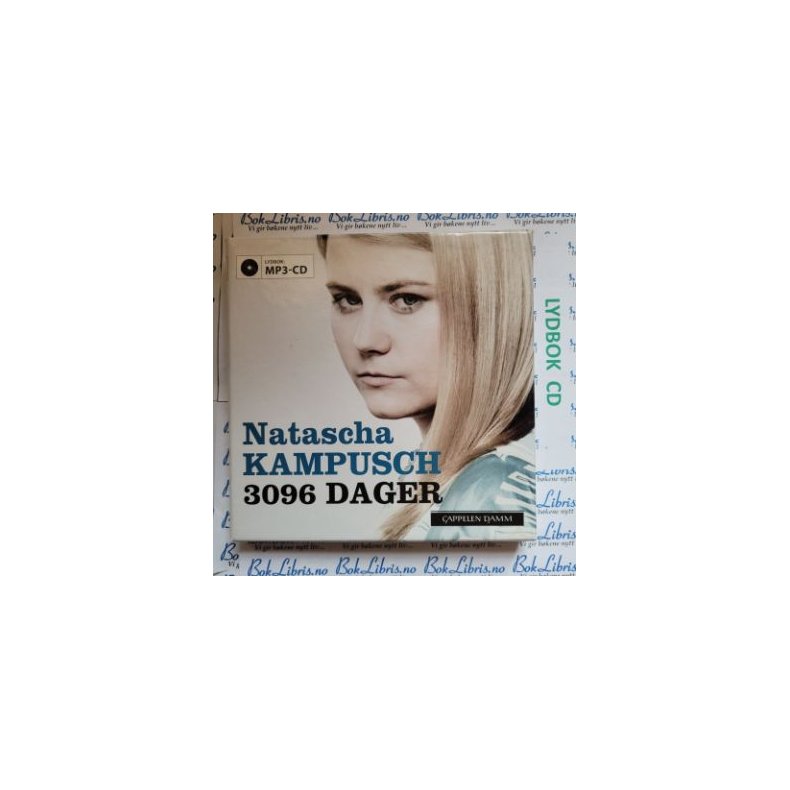 Natascha Kampusch - 3096 dager (Lydbok MP3-CD)