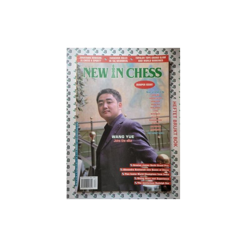 New in Chess - 7-2008 Wang Yue Joins the Elite