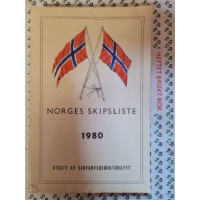 Norges skipsliste 1980