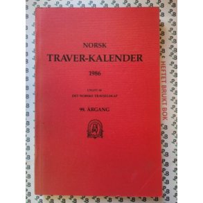 Norsk Traver-kalender 1986 99. rgang