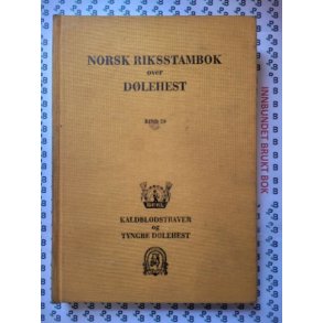Norsk riksstambok over Dlehest Bind 59. 