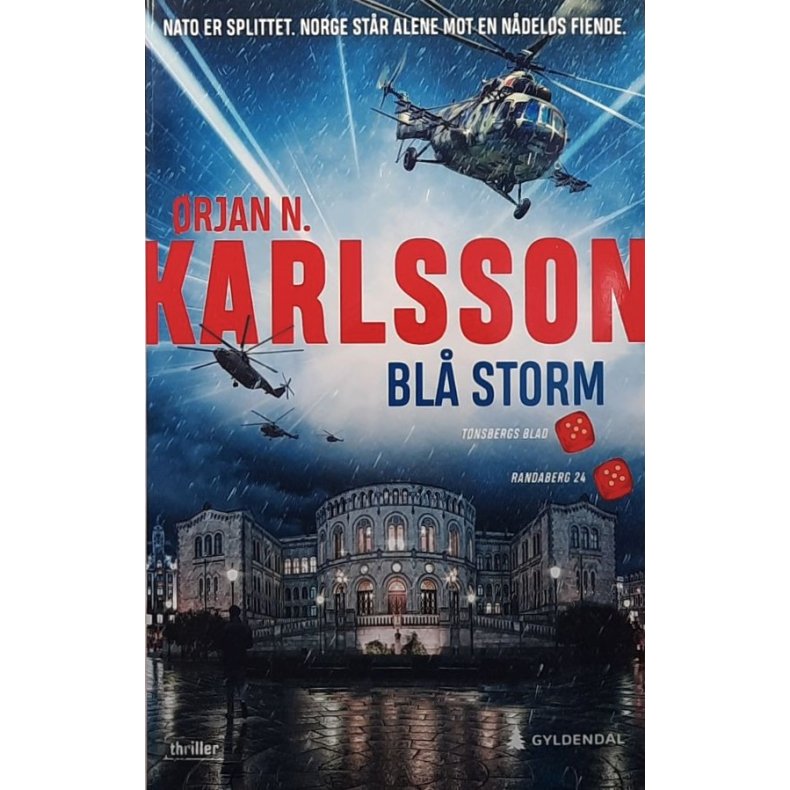 �rjan N. Karlsson - Bl� storm - Heftet