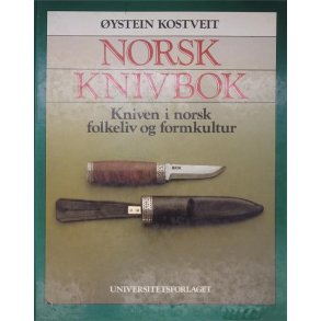 Norsk knivbok (Innbundet)