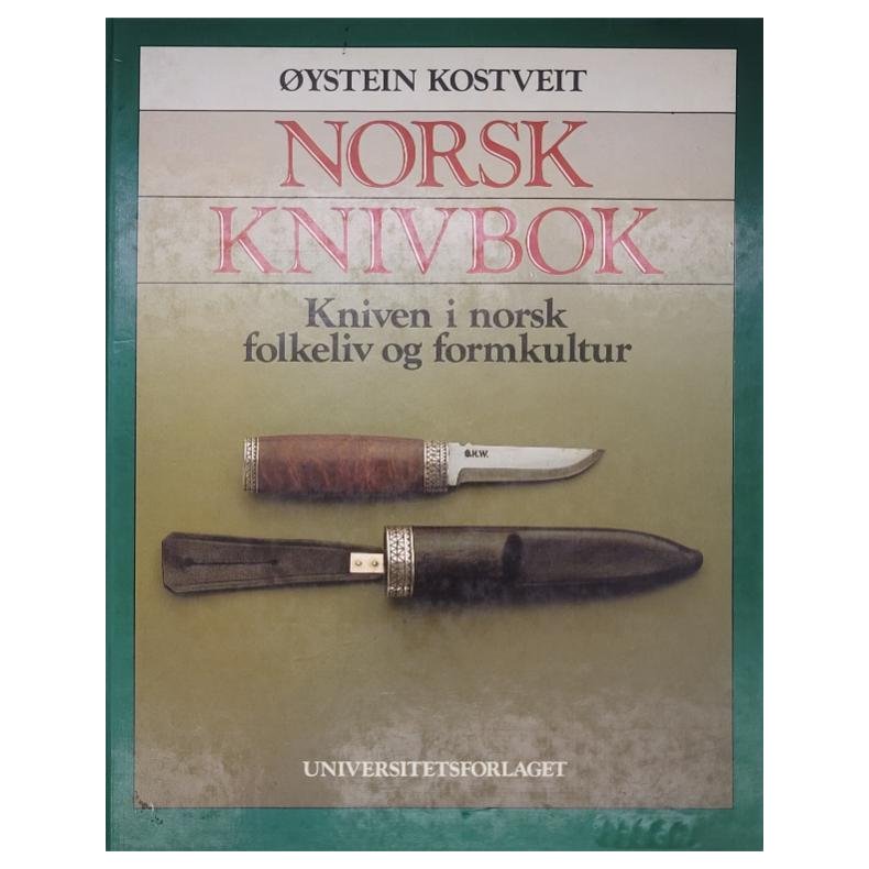 Norsk knivbok (Innbundet)