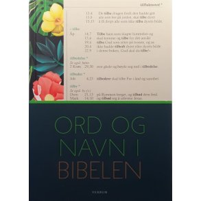 Ord og navn i Bibelen - Innbundet