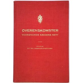 Overenskomster vedrrende krigens rett