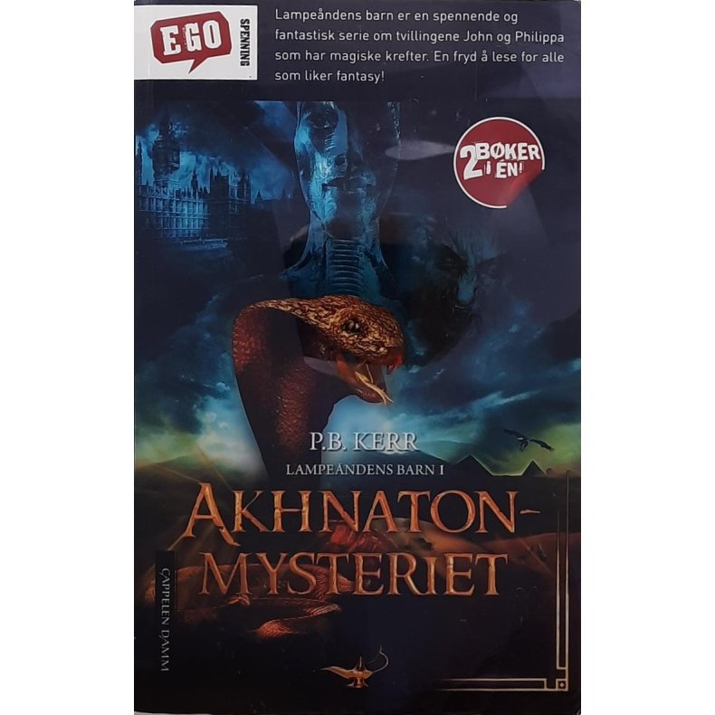 P. B Kerr - Lampendens barn 1 &amp; 2 - Akhnaton-mysteriet - Den Bl djinn av Babylon