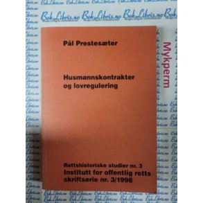 Pl Prestester - Husmannskontrakter og lovregulering
