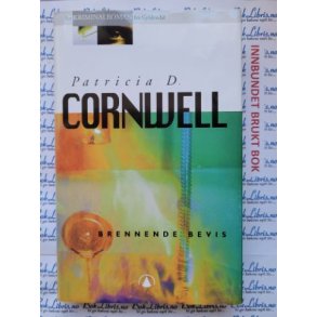 Brennende bevis - Patricia D. Cornwell - Bruktbok - Innbundet