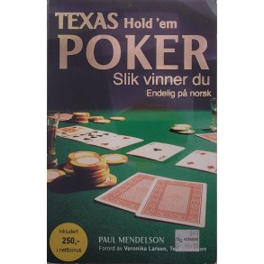 Paul Mendelson - TEXAS Hold'em Poker - Slik vinner du (Heftet)