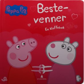 Peppa Pig - Bestevenner - en klaffebok (Innbundet)