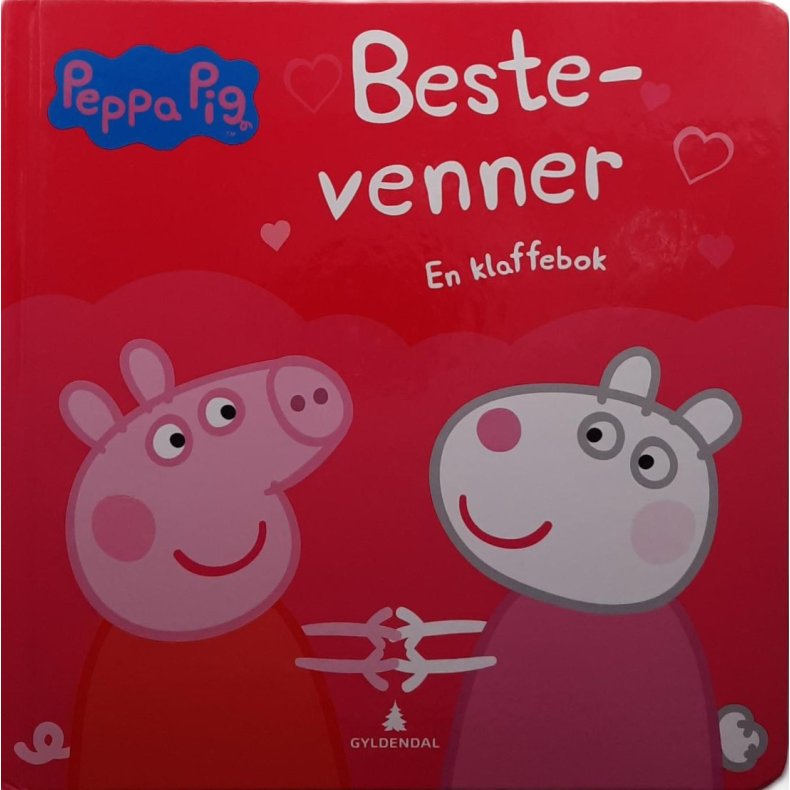 Peppa Pig - Bestevenner - en klaffebok (Innbundet)