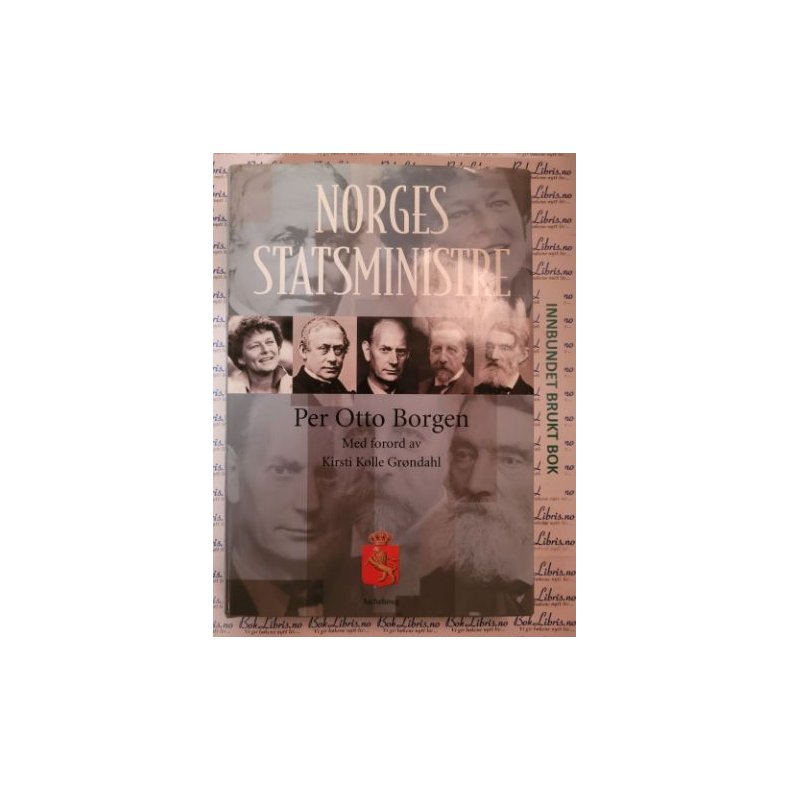 Per Otto Borgen - Norges Statsministre (Innbundet)