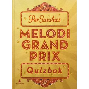 Per Sundnes - Melodi Grand Prix - Quizbok (Signert)