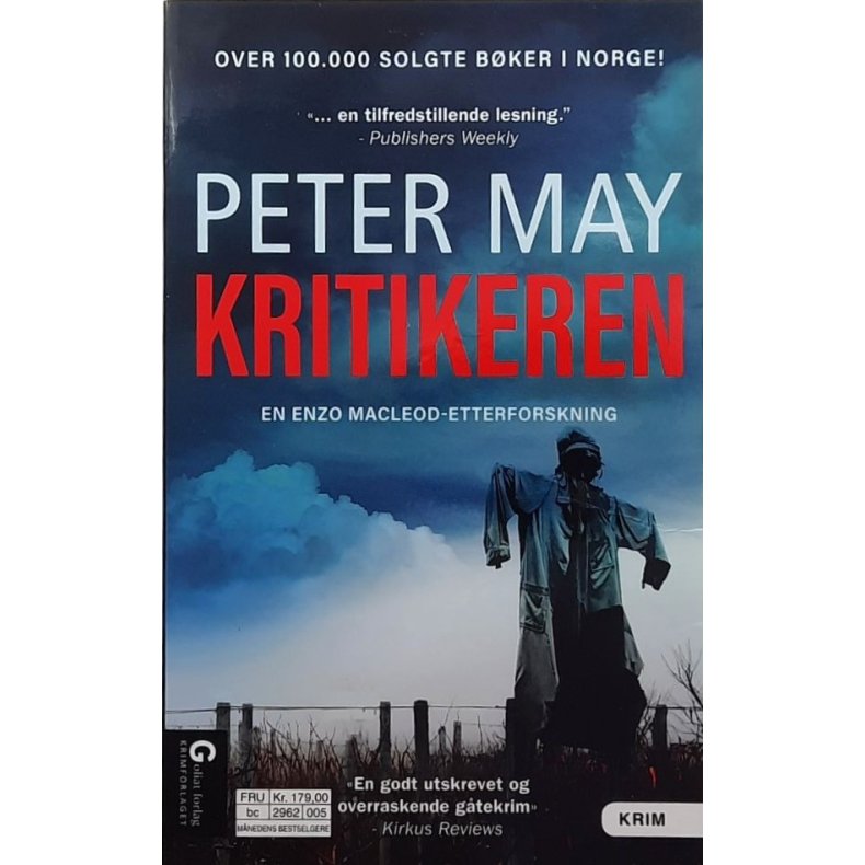 Peter May - Kritikeren - Heftet