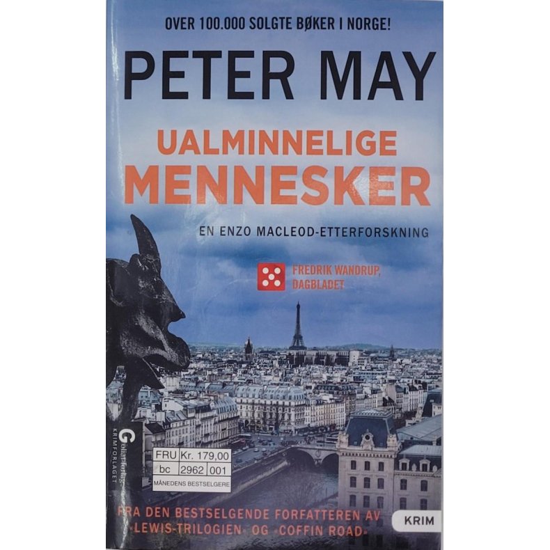 Peter May - Ualminnelige mennesker (Heftet)