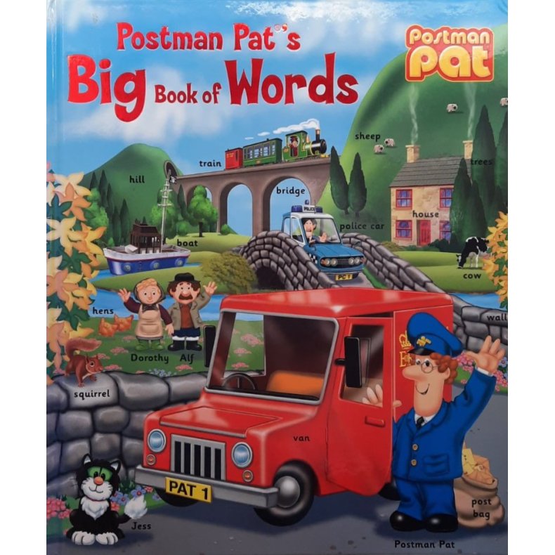 Postman Pat's Big Book of Words (Innbundet)