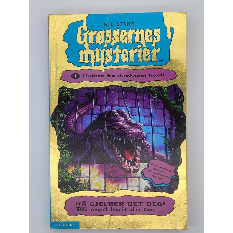 R. L. Stine - Grssernes mysterier #1. Flukten fra skrekkens mysterier