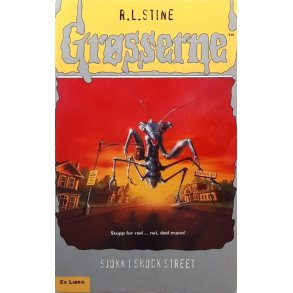 R.L. Stine - Gr�sserne - #35 Sjokk i Shock Street (heftet)