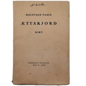 Ragnvald Vaage - �ttarjord - (Heftet)