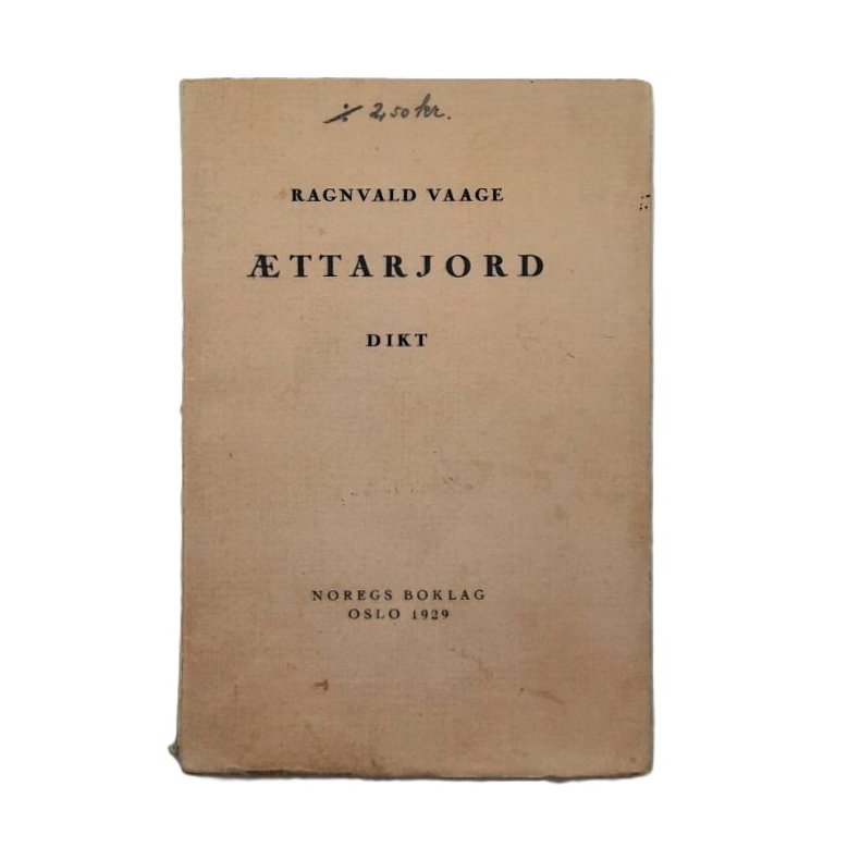Ragnvald Vaage - �ttarjord - (Heftet)