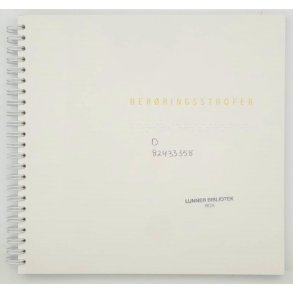 Randi Strand og Ivar Orvedal - Berringsstrofer (Blindeskrift)