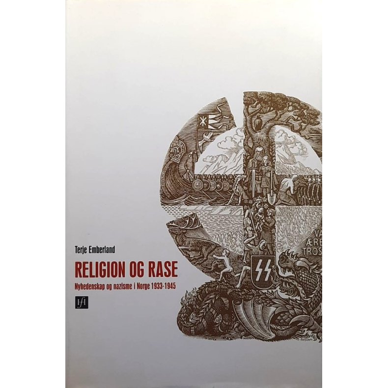 Religion og rase - Terje Emberland - Bruktbok - Innbundet