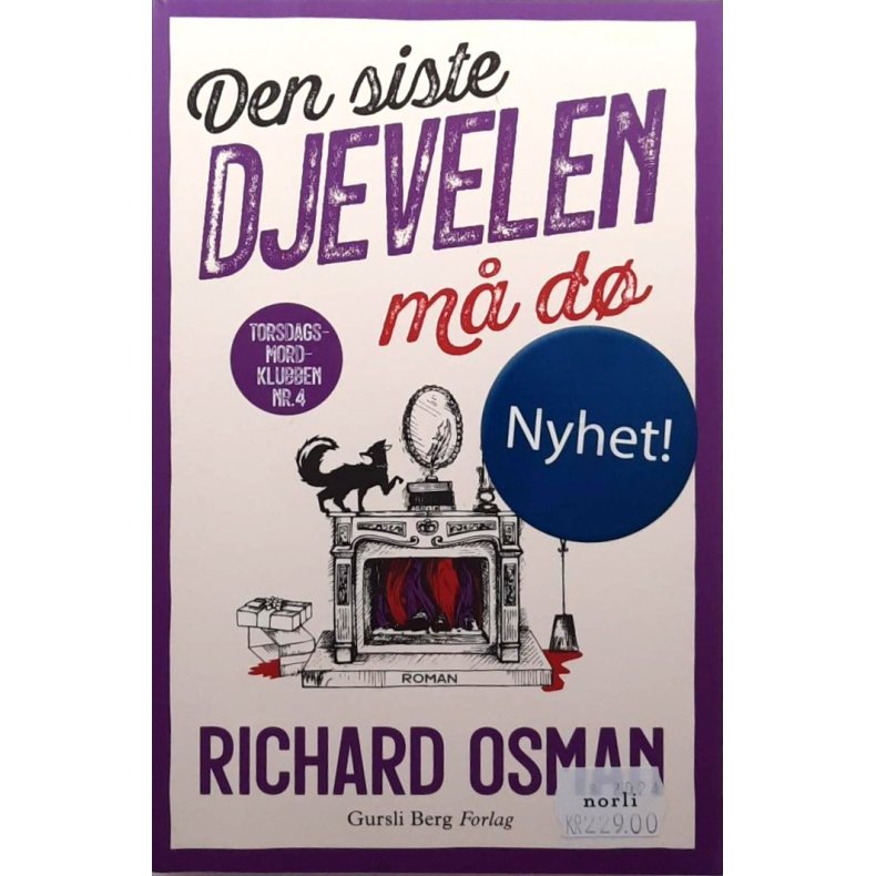 Richard Osman - Den siste djevelen m� d� - Heftet