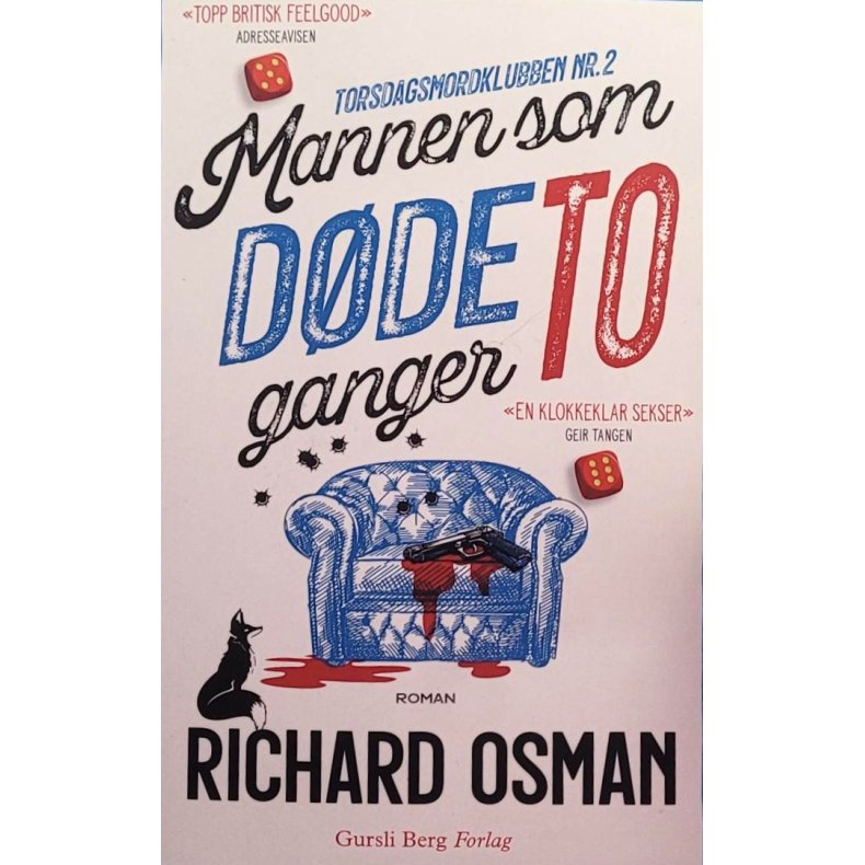 Richard Osman - Mannen som dde to ganger - Heftet