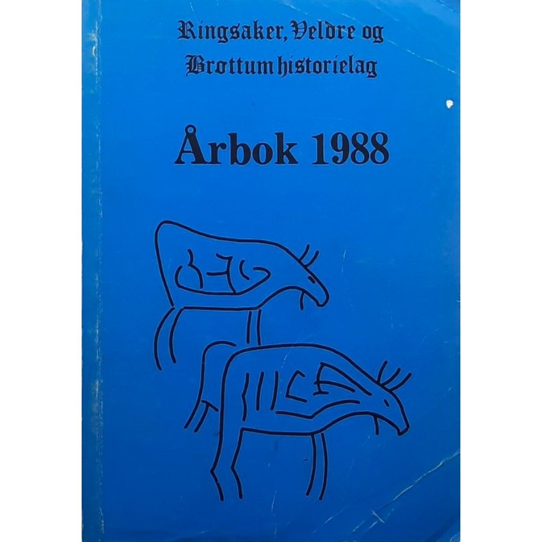 Ringsaker, Veldre og Br�ttum historielag �rbok 1988 (Heftet)