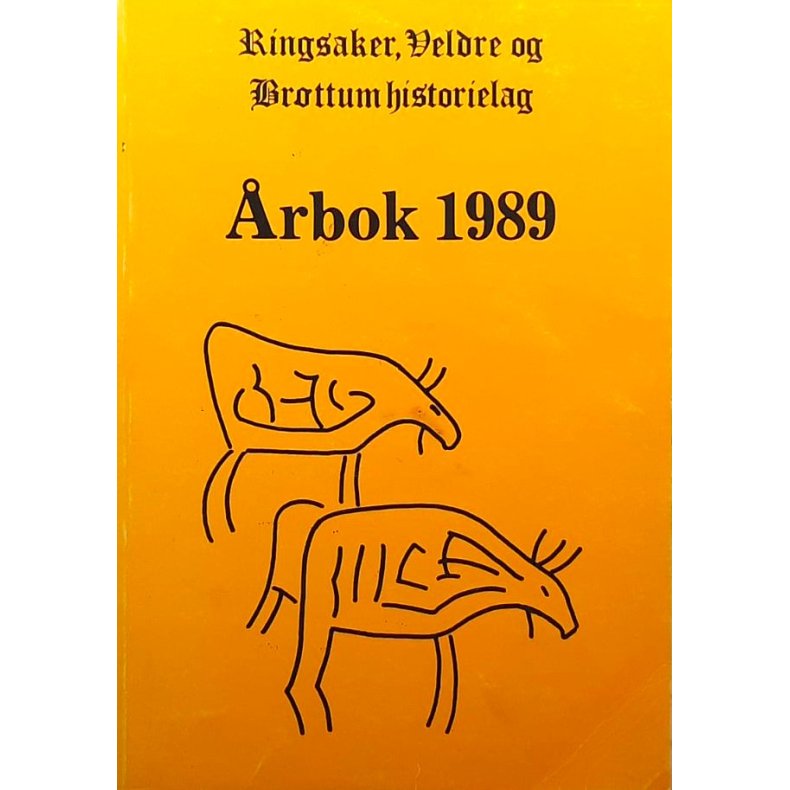 Ringsaker, Veldre og Br�ttum historielag �rbok 1989 (Heftet)