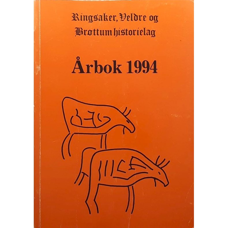 Ringsaker, Veldre og Br�ttum historielag �rbok 1994 (Heftet)