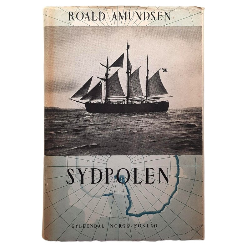 Roald Amundsen - Sydpolen - Innbundet