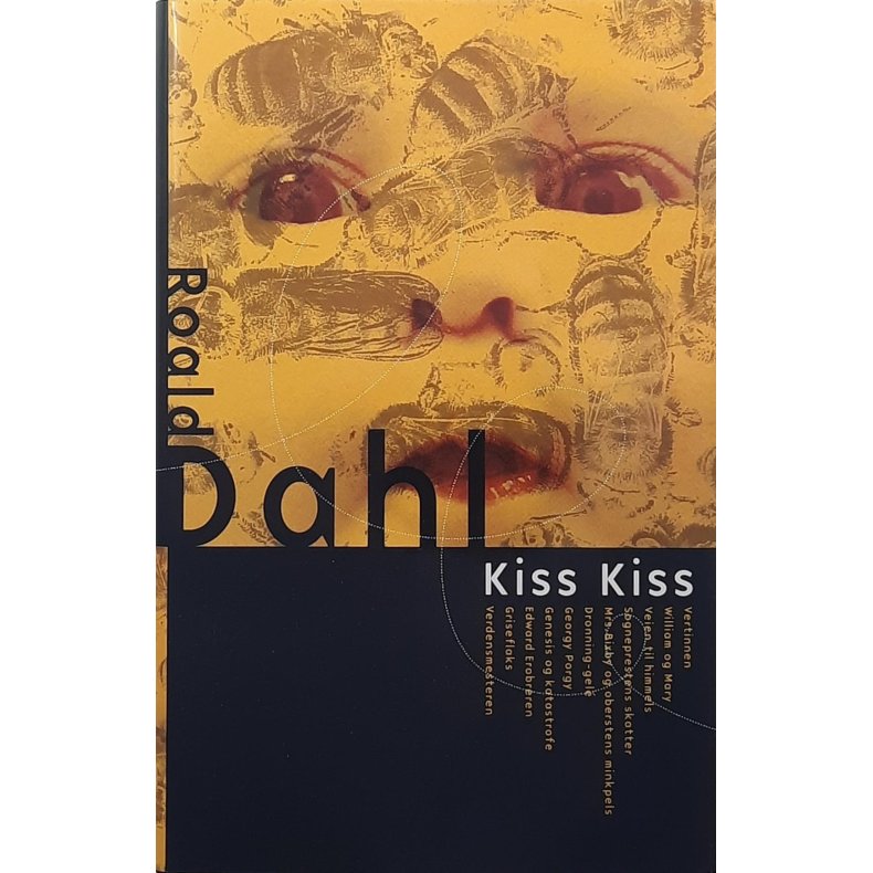 Roald Dahl - Kiss kiss - Innbundet